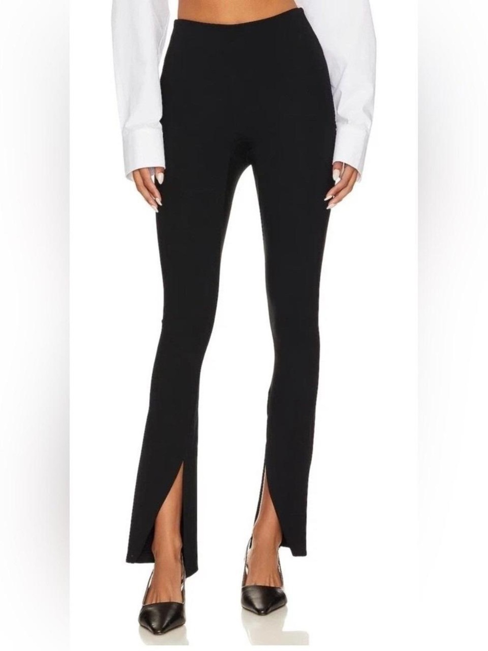NWT SPANX Perfect Front Slit Leggings S Tall